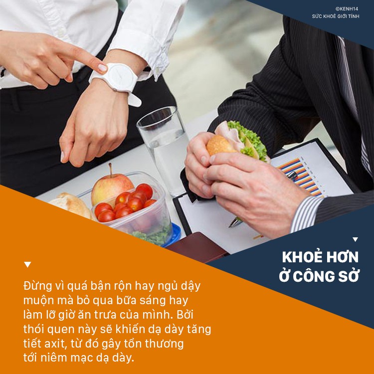 Không sửa ngay 6 thói quen này từ sớm thì dân văn phòng có nguy cơ cao mắc bệnh về dạ dày - Ảnh 2.