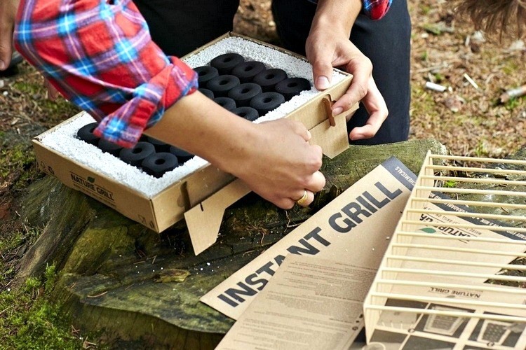 Bếp nướng ghép giấy 340k nhìn giống hệt đồ chơi nhưng nướng đồ thần sầu - Ảnh 2. Bếp nướng ghép giấy 340k nhìn giống hệt đồ chơi nhưng nướng đồ thần sầu - Ảnh 2.