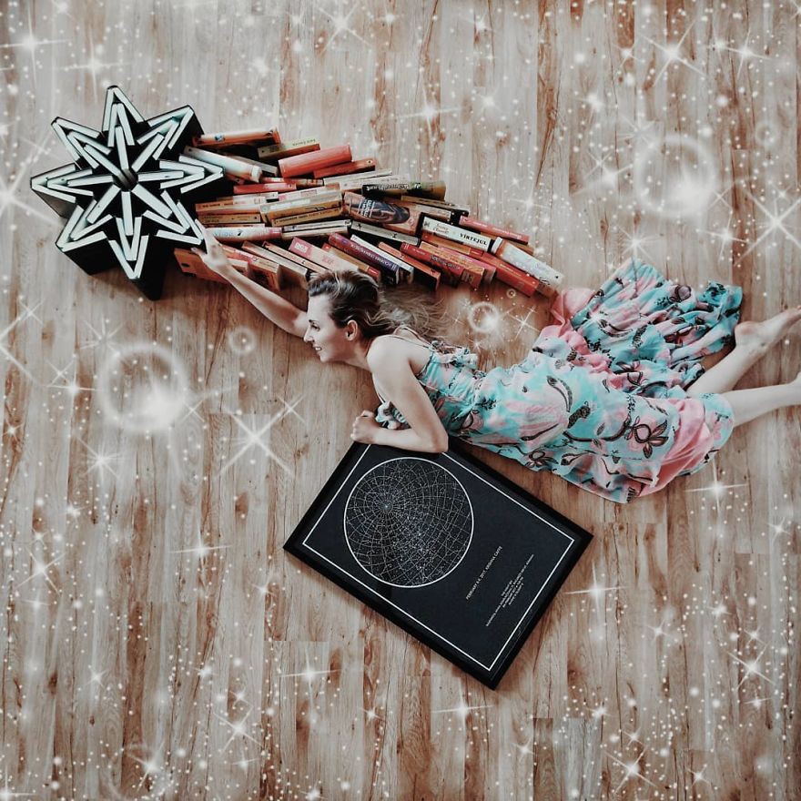 Instagrammer xinh đẹp chỉ thích tạo dáng với sách vở, nói không với bikini và hàng hiệu - Ảnh 9. Instagrammer xinh đẹp chỉ thích tạo dáng với sách vở, nói không với bikini và hàng hiệu - Ảnh 9.