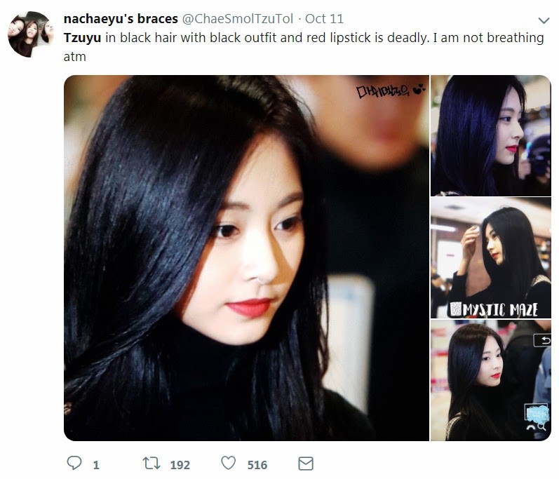 Tzuyu (Twice) chứng minh con gái để tóc đen - son đỏ đẹp đỉnh cao - Ảnh 8.