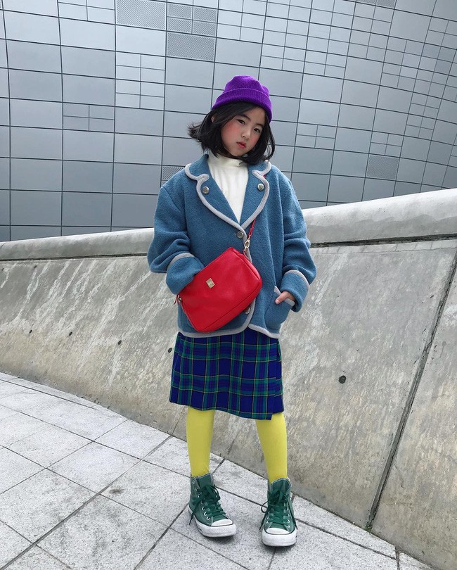 Thời trang trẻ em tại Seoul Fashion Week: Street style vừa chất vừa yêu - Ảnh 3.