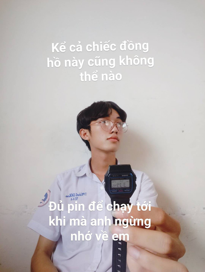 Thanh niên dùng bút xoá, máy tính casio, thước kẻ... thay lời yêu gửi crush - Ảnh 7.