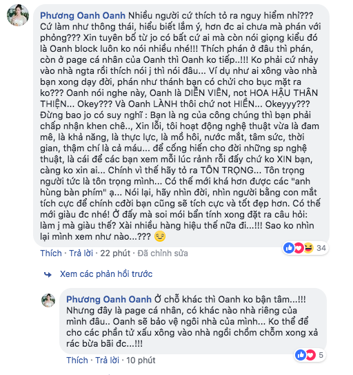 Phương Oanh Quỳnh Búp Bê giận dữ phản pháo khi gương mặt mới bị dân mạng chê đơ cứng: Hơn ai chưa mà phán? - Ảnh 1.