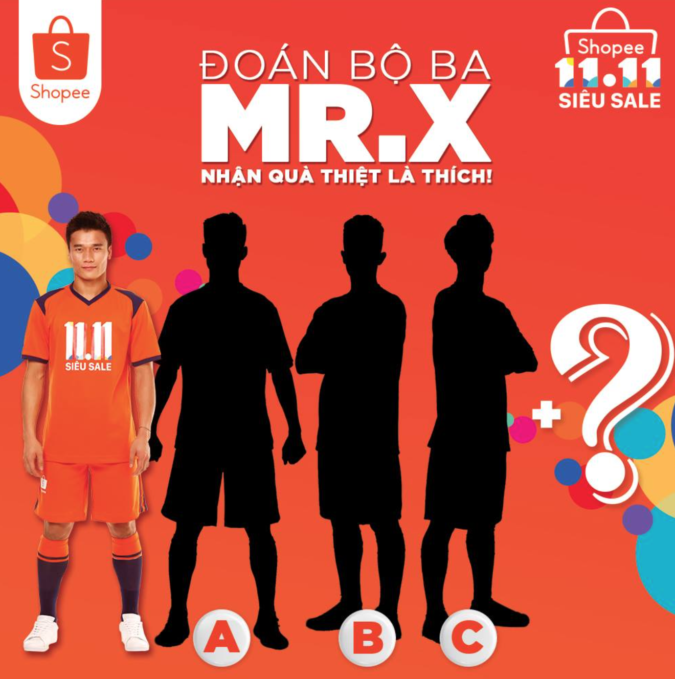 Ơn giời cuối cùng bộ 3 Mr.X xuất hiện cùng Bùi Tiến Dũng cũng đã lộ diện - Ảnh 1. Ơn giời cuối cùng bộ 3 Mr.X xuất hiện cùng Bùi Tiến Dũng cũng đã lộ diện - Ảnh 1.