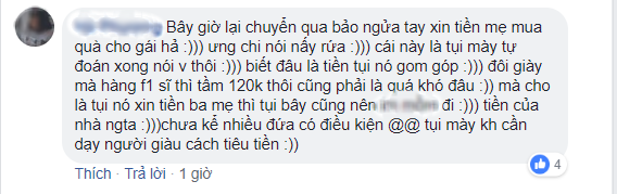 Tranh cãi chuyện các nam sinh bị dân mạng hỏi ngược: Mua cho mẹ đôi dép nào chưa? khi tặng giày hiệu cho con gái trong lớp - Ảnh 8.