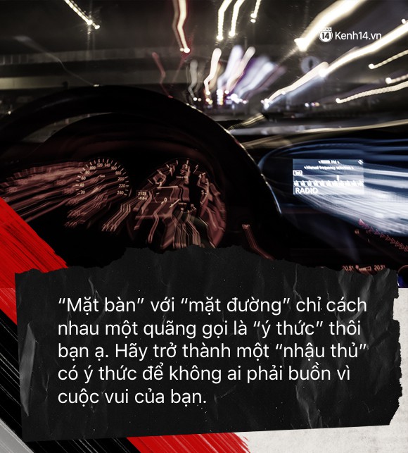 Từ bàn nhậu đến mặt đường: câu chuyện về văn hoá, ý thức, niềm vui và trách nhiệm - Ảnh 3.