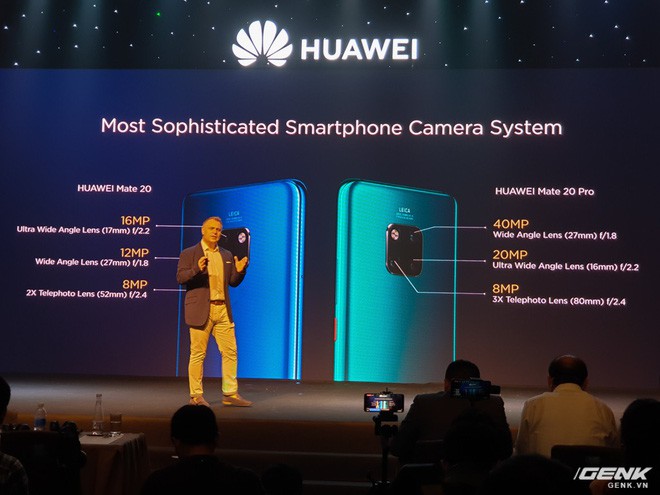 Huawei Mate 20 và Mate 20 Pro chính thức ra mắt tại Việt Nam với mức giá 15,99 và 21,99 triệu đồng - Ảnh 6.