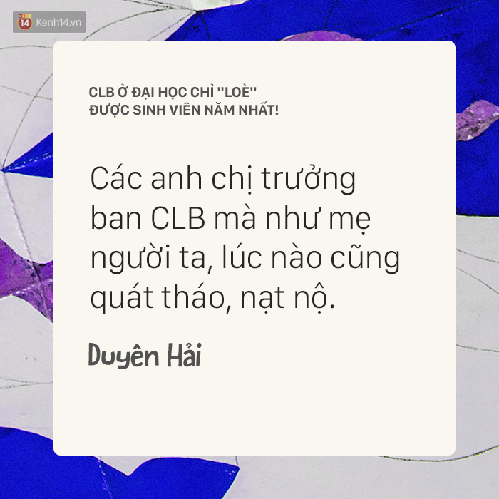 Tại sao chỉ có sinh viên năm nhất hứng thú với CLB ở trường ĐH trong khi năm 2, 3, 4 không ai quan tâm? - Ảnh 17.