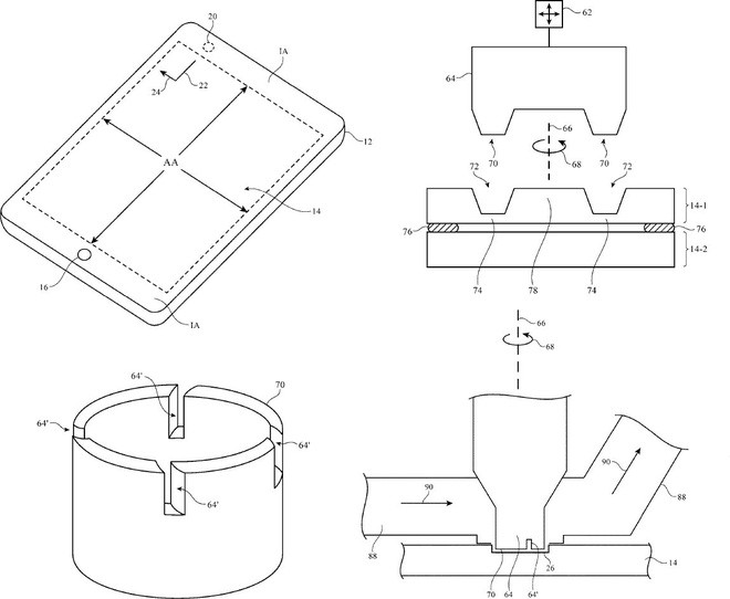 Apple muốn loại bỏ tai thỏ của iPhone XS bằng cách... khoan lỗ trên màn hình - Ảnh 1.