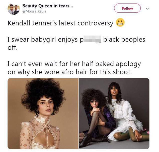 Chụp ảnh với mái tóc xù tưởng như vô hại, Kendall Jenner lại bị chỉ trích nặng nề vì lý do này - Ảnh 2.