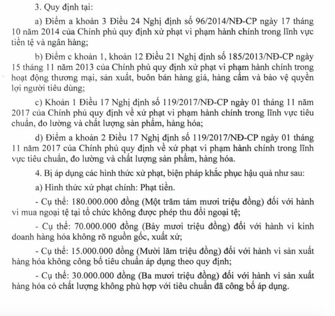 Bán 100 USD bị phạt 90 triệu ở Cần Thơ: Vì sao quyết định khám tiệm vàng có trước 6 ngày xảy ra vụ đổi tiền? - Ảnh 4.