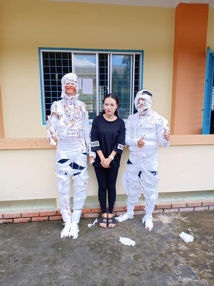 Giả gái thành phi tần xinh lung linh trong tiệc Halloween, nam sinh được dân mạng tới tấp xin link làm quen - Ảnh 7. Giả gái thành phi tần xinh lung linh trong tiệc Halloween, nam sinh được dân mạng tới tấp xin link làm quen - Ảnh 7.
