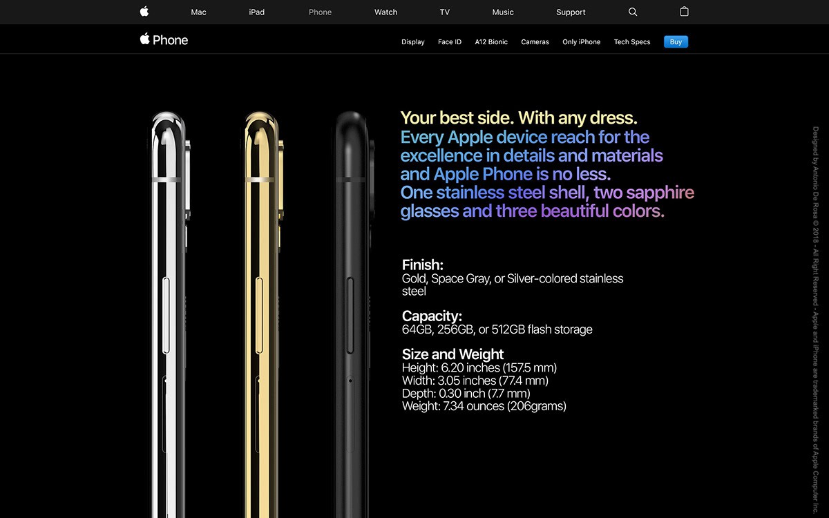 iPhone XS còn chưa kịp nguội, iPhone 2019 lập tức debut bằng concept bao xịn miễn chê - Ảnh 5. iPhone XS còn chưa kịp nguội, iPhone 2019 lập tức debut bằng concept bao xịn miễn chê - Ảnh 5.