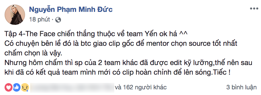 Minh Hằng, Võ Hoàng Yến bức xúc lên tiếng về việc The Face sửa clip cho team Thanh Hằng - Ảnh 4.