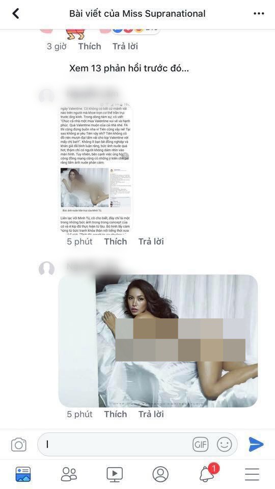 Minh Tú bức xúc lên tiếng khi bị antifan bêu rếu, nói xấu trên fanpage chính thức của Miss Supranational - Ảnh 2.