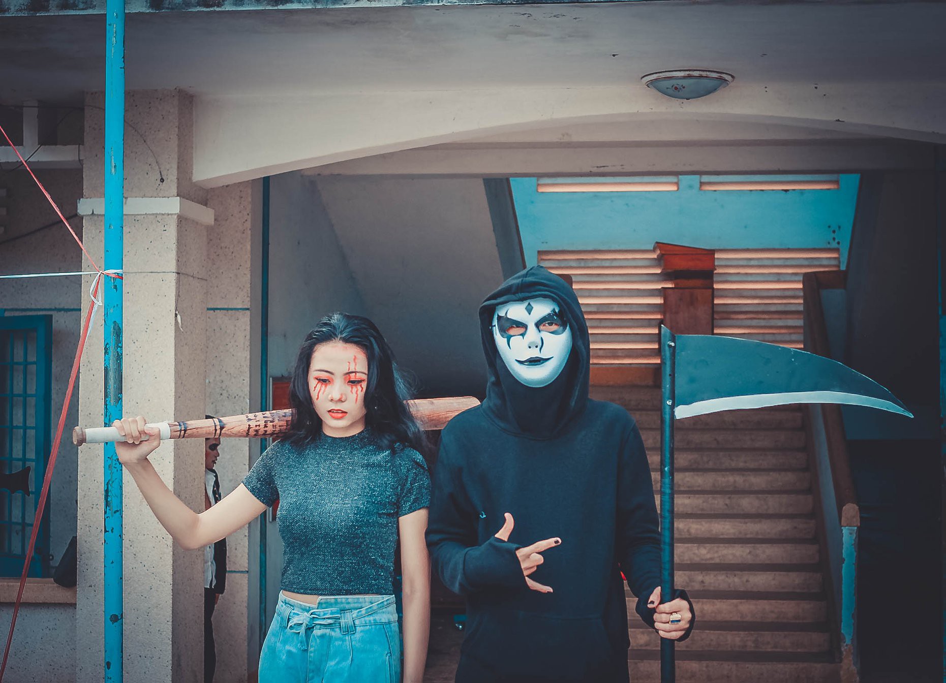 Đăng ảnh Halloween dọa người xem nhưng điều được chú ý nhất lại là trai xinh gái đẹp của trường - Ảnh 8. Đăng ảnh Halloween dọa người xem nhưng điều được chú ý nhất lại là trai xinh gái đẹp của trường - Ảnh 8.