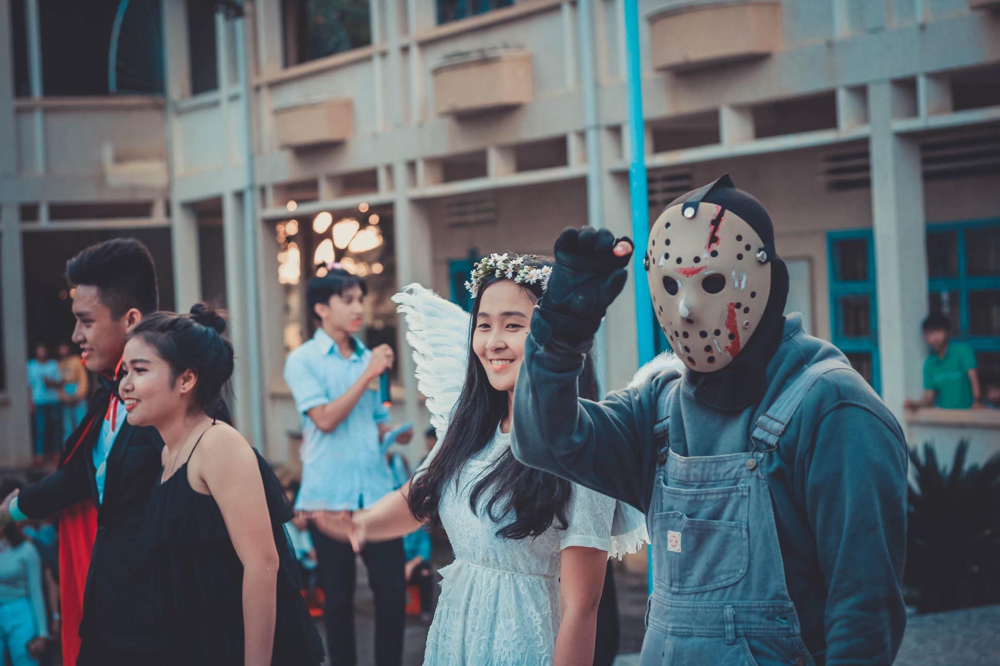 Đăng ảnh Halloween dọa người xem nhưng điều được chú ý nhất lại là trai xinh gái đẹp của trường - Ảnh 14. Đăng ảnh Halloween dọa người xem nhưng điều được chú ý nhất lại là trai xinh gái đẹp của trường - Ảnh 14.