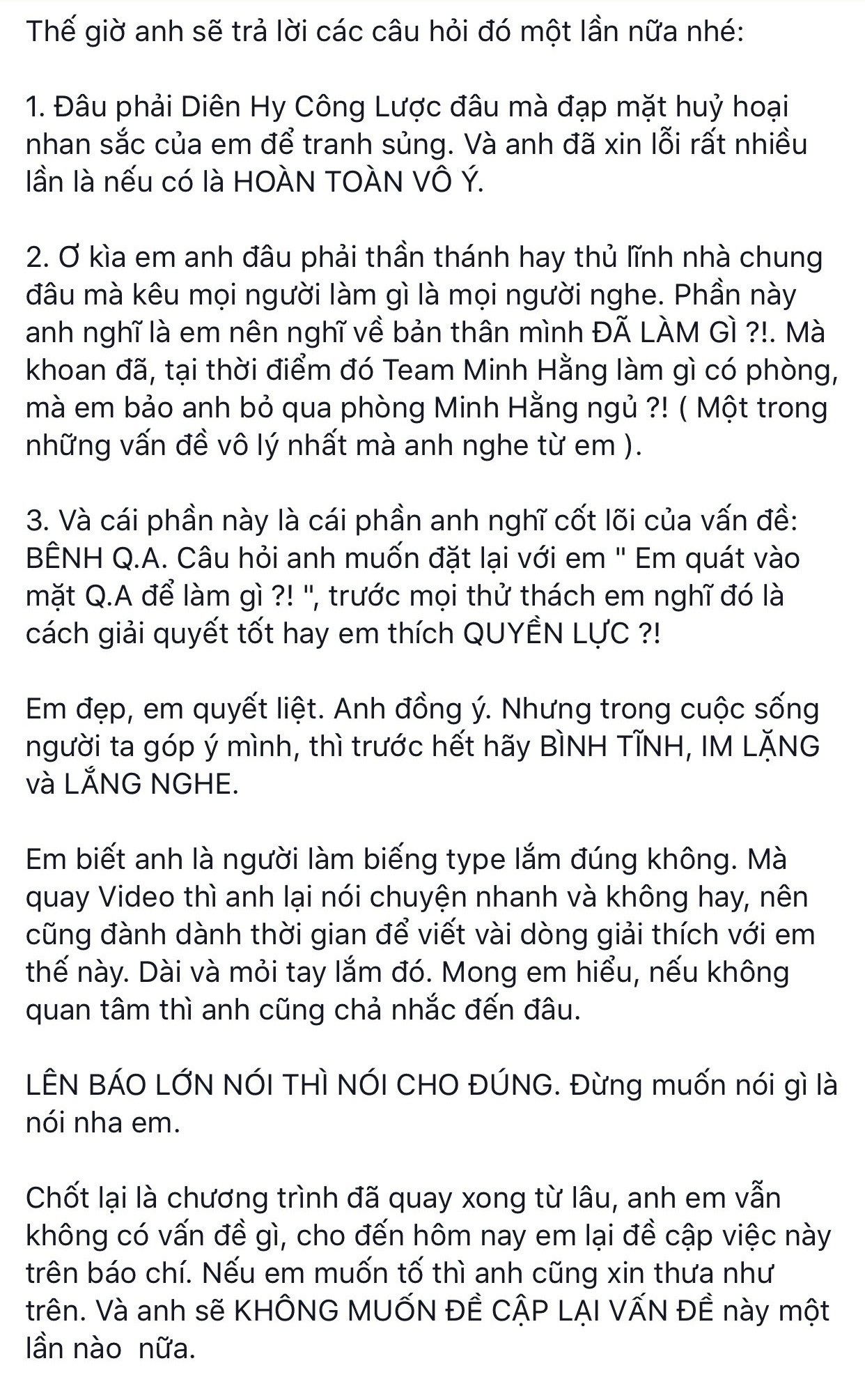 Đại chiến team Võ Hoàng Yến: Tuấn Kiệt thẳng thắn đáp trả khi bị Tuyết Như tố 2 mặt - Ảnh 5.