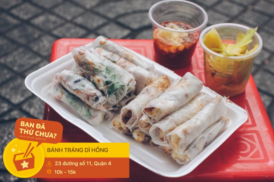 Đã đến quận 4 thì nhất định phải tìm những hàng bánh tráng độc đáo, thơm ngon này để đánh chén - Ảnh 7.