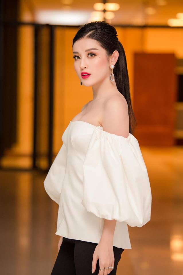 &Aacute; hậu Huyền My phải truyền nước do sức khoẻ suy kiệt - Ảnh 2.