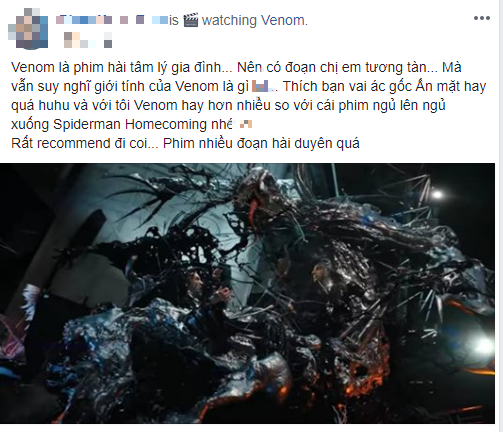 Khán giả Việt: Venom không tệ như những gì giới phê bình vùi dập - Ảnh 3.