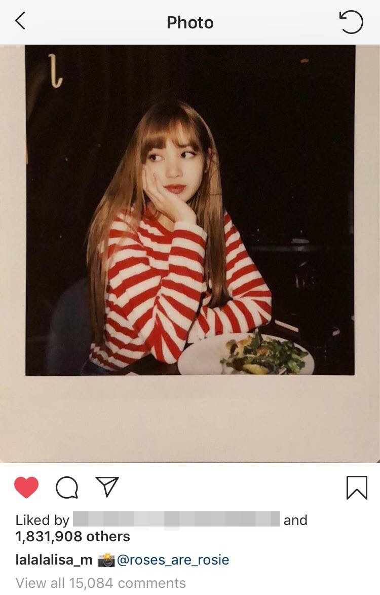 Kiệm lời như Lisa (Black Pink): đăng ảnh instagram tuyệt nhiên không viết caption, nếu có chỉ toàn dùng emoji - Ảnh 8. Kiệm lời như Lisa (Black Pink): đăng ảnh instagram tuyệt nhiên không viết caption, nếu có chỉ toàn dùng emoji - Ảnh 8.