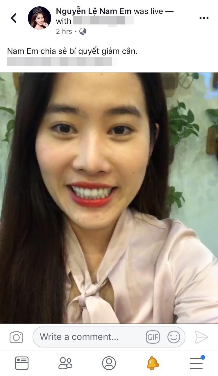 Khi nhiá»u ngÆ°á»i váº«n Äang tháº¥y Nam Em tÄng cÃ¢n áº§m áº§m thÃ¬ Nam Em láº¡i livestream chia sáº» bÃ­ quyáº¿t giáº£m cÃ¢n - áº¢nh 3.