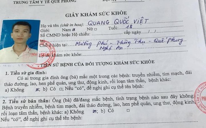 Vụ nam sinh bị trả về vì lao phổi: Thấy kết quả khám khác nhau, trường có công văn hỏa tốc - Ảnh 1.