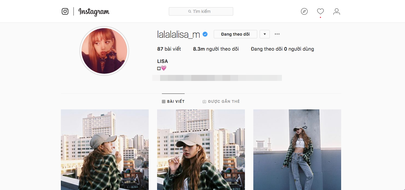 Kiệm lời như Lisa (Black Pink): đăng ảnh instagram tuyệt nhiên không viết caption, nếu có chỉ toàn dùng emoji - Ảnh 1. Kiệm lời như Lisa (Black Pink): đăng ảnh instagram tuyệt nhiên không viết caption, nếu có chỉ toàn dùng emoji - Ảnh 1.
