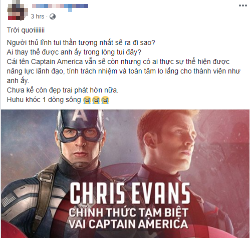 Thế giới đồng loạt gửi lời tri ân khi nghe tin Chris Evans không cầm khiên bảo vệ hòa bình nữa - Ảnh 8.