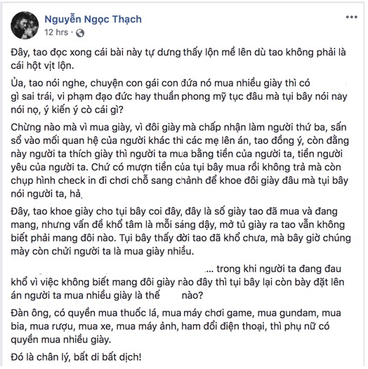 Đăng đàn bức xúc người yêu, chàng trai làm dậy sóng cộng đồng mạng - Ảnh 7.