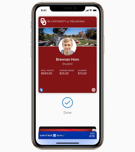 Nhiều trường đại học tại Mỹ cho phép sử dụng iPhone thay thế cho thẻ sinh viên - Ảnh 2.