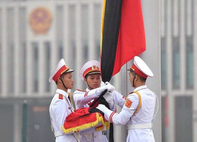 Lễ thượng cờ rủ quốc tang cố Tổng Bí thư Đỗ Mười - Ảnh 10.
