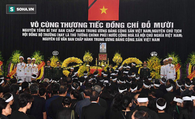 [TRỰC TIẾP] Lễ truy điệu, an táng cố Tổng Bí thư Đỗ Mười - Ảnh 10.
