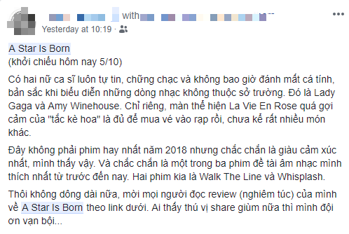 Dân tình khắp MXH đồng loạt tan chảy vì tình khúc trác tuyệt A Star is Born - Ảnh 5.