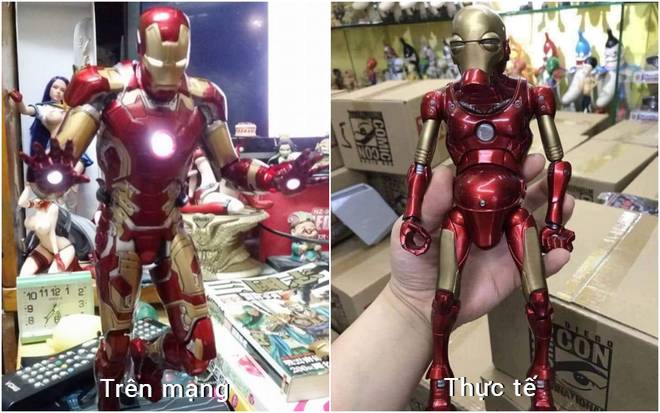 Đặt mua mô hình Iron Man trên mạng, thanh niên cay đắng nhận về chú Người sắt bị suy dinh dưỡng nặng - Ảnh 3.