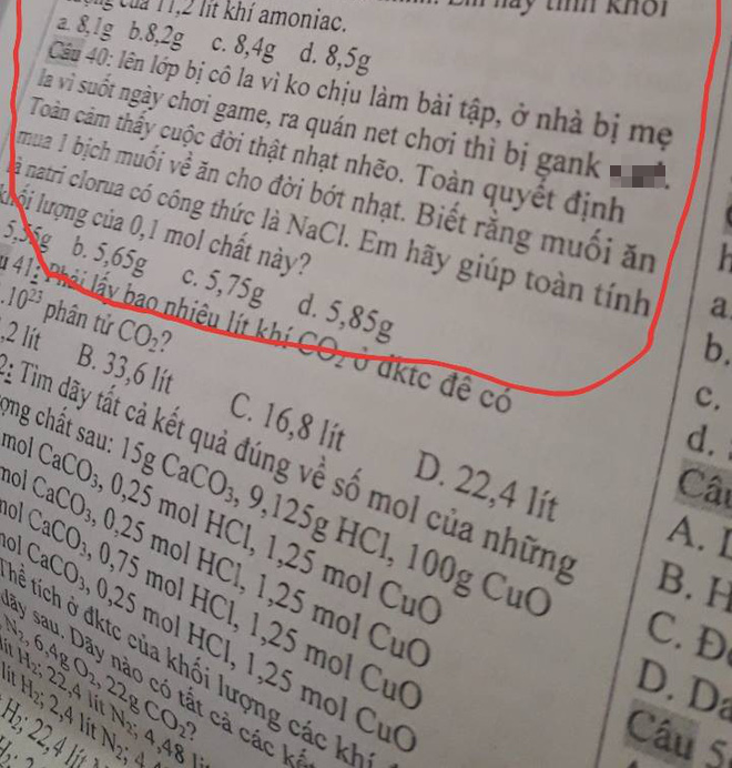 Khi thầy cô sinh ra ở vựa muối: Có cái đề kiểm tra thôi mà câu chữ mặn hơn nước biển Đông - Ảnh 9.