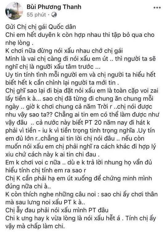 Phương Thanh bức xúc phản pháo khi bị người quen cũ bịa chuyện cặp với trai vì tiền - Ảnh 1.