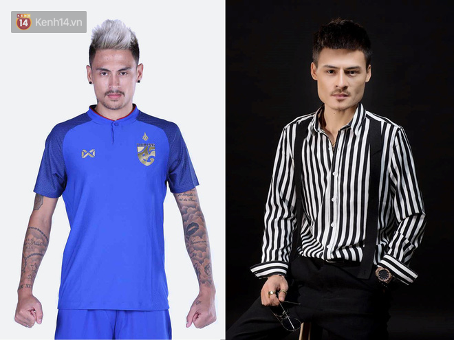 Tuyển thủ Thái Lan ở AFF Cup 2018 giống hệt hiện tượng Hoa Vinh - Ảnh 1.