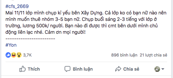 Khi dân xây dựng, kỹ thuật chụp kỷ yếu: Phải thuê con gái trường khác đến đứng cho có nếp có tẻ, cho đẹp đội hình! - Ảnh 1.