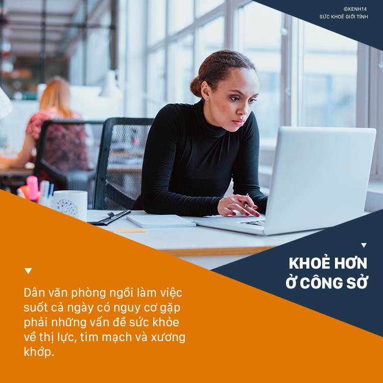 Chuyên gia nước ngoài chỉ ra những mẹo nhỏ để đối phó với 3 vấn đề sức khỏe thường gặp ở dân văn phòng - Ảnh 1. Chuyên gia nước ngoài chỉ ra những mẹo nhỏ để đối phó với 3 vấn đề sức khỏe thường gặp ở dân văn phòng - Ảnh 1.