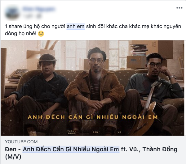 "Anh Đếch Cần Gì Nhiều Ngoài Em" của Đen và Vũ nhận cơn mưa lời khen - Ảnh 8.