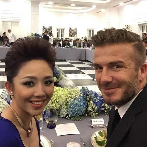 Hot girl hội Rich Kid - Thảo Tiên khoe ảnh chụp chung với David Beckham ở Singapore - Ảnh 6.