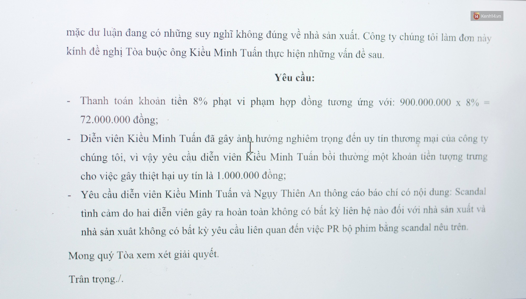 NSX phim Chú Ơi, Đừng Lấy Mẹ Con: Kiều Minh Tuấn đã đến xin lỗi và hoàn trả lại toàn bộ 900 triệu tiền cát-xê - Ảnh 5. NSX phim Chú Ơi, Đừng Lấy Mẹ Con: Kiều Minh Tuấn đã đến xin lỗi và hoàn trả lại toàn bộ 900 triệu tiền cát-xê - Ảnh 5.