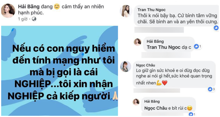 Háº£i BÄng lÃªn tiáº¿ng khi bá» chá» trÃ­ch vÃ¬ báº¥t cháº¥p nguy hiá»m mang thai má»i sau 3 thÃ¡ng sinh con - áº¢nh 1.