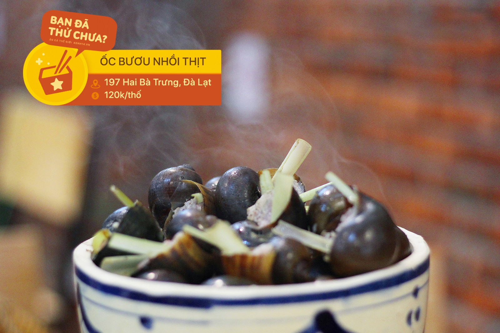 Nghiện Đà Lạt, nhiều người nghiện luôn món ốc bươu nhồi thịt - thứ đồ ăn tuyệt nhất trong những ngày mưa ở đây - Ảnh 5. Nghiện Đà Lạt, nhiều người nghiện luôn món ốc bươu nhồi thịt - thứ đồ ăn tuyệt nhất trong những ngày mưa ở đây - Ảnh 5.