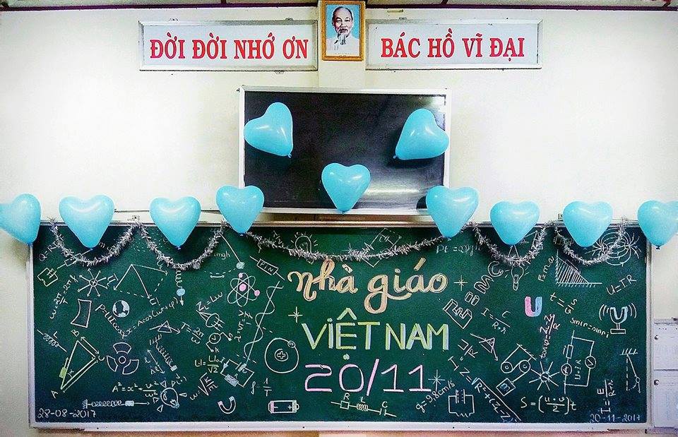 Sắp tới Ngày Nhà giáo Việt Nam 20/11, bạn muốn trang trí bảng để thể hiện tình cảm đến các thầy cô của mình? Xem qua hình ảnh tại đây và bạn sẽ có nhiều ý tưởng và kiến thức để trang trí bảng đẹp hơn bao giờ hết!