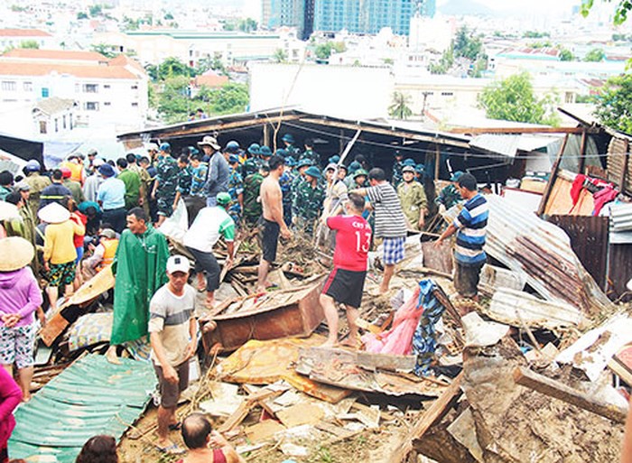 22 dead and missing due to rain in Nha Trang and Ninh Thuan - Figure 1. 22 dead and missing due to rain in Nha Trang and Ninh Thuan - Figure 1.