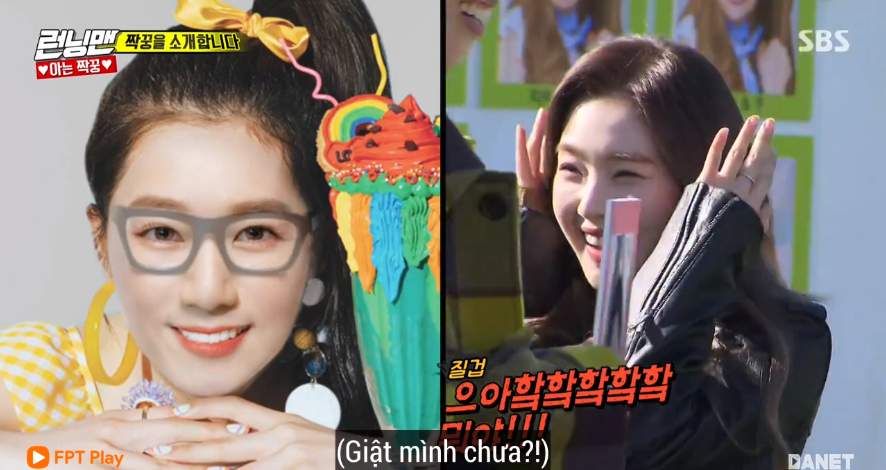 Irene (Red Velvet) hoảng hốt bỏ chạy khi thấy phiên bản... có râu của mình tại Running Man - Ảnh 7. Irene (Red Velvet) hoảng hốt bỏ chạy khi thấy phiên bản... có râu của mình tại Running Man - Ảnh 7.