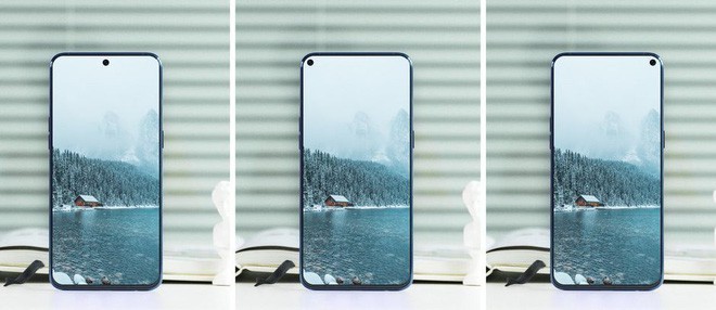 Thiết kế Galaxy S10 với camera selfie gần như tàng hình, màn hình không viền căng tràn mọng nước - Ảnh 1.